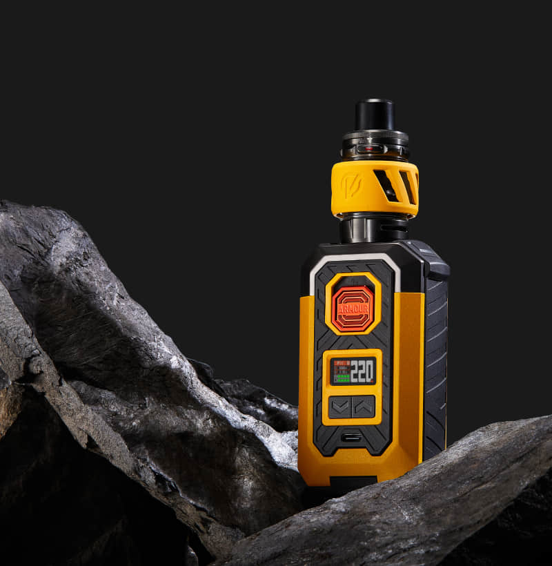 Vaporesso ARMOUR MAX: kit de vapeo DTL profesional con tecnología de vapeo por pulsos y diseño robusto para los amantes de las grandes nubes de vapor.