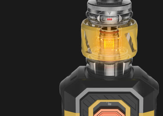 Atomizador subohm con tecnología COREX, que ofrece un sabor intenso y un vapor denso. Ideal para los aficionados al vapeo subohm y para quienes buscan una inhalación directa a los pulmones.