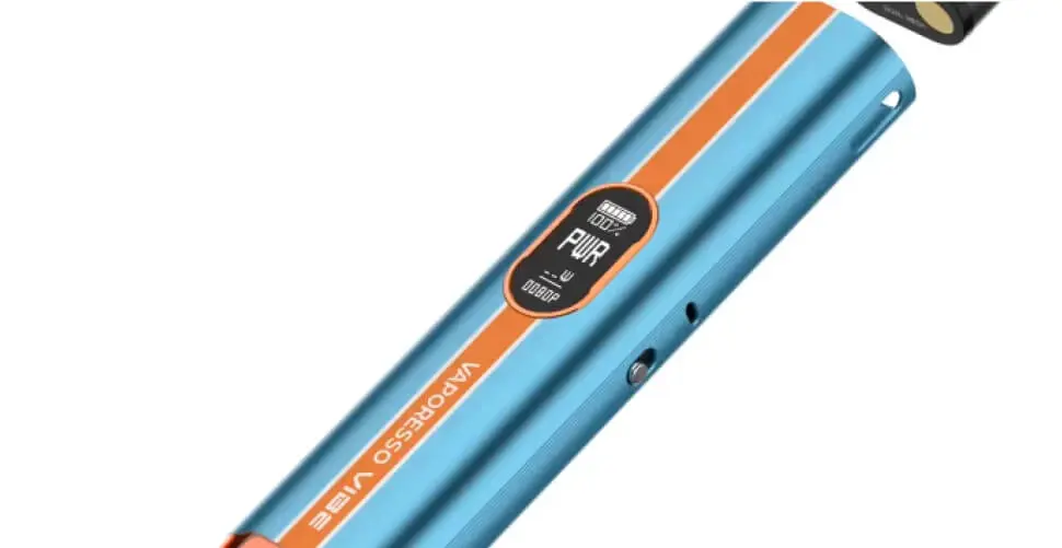 VAPORESSO VIBE con chip AXON: un chipset inteligente que proporciona una potencia de salida estable y una consistencia de sabor en los kits de vapeo para principiantes.