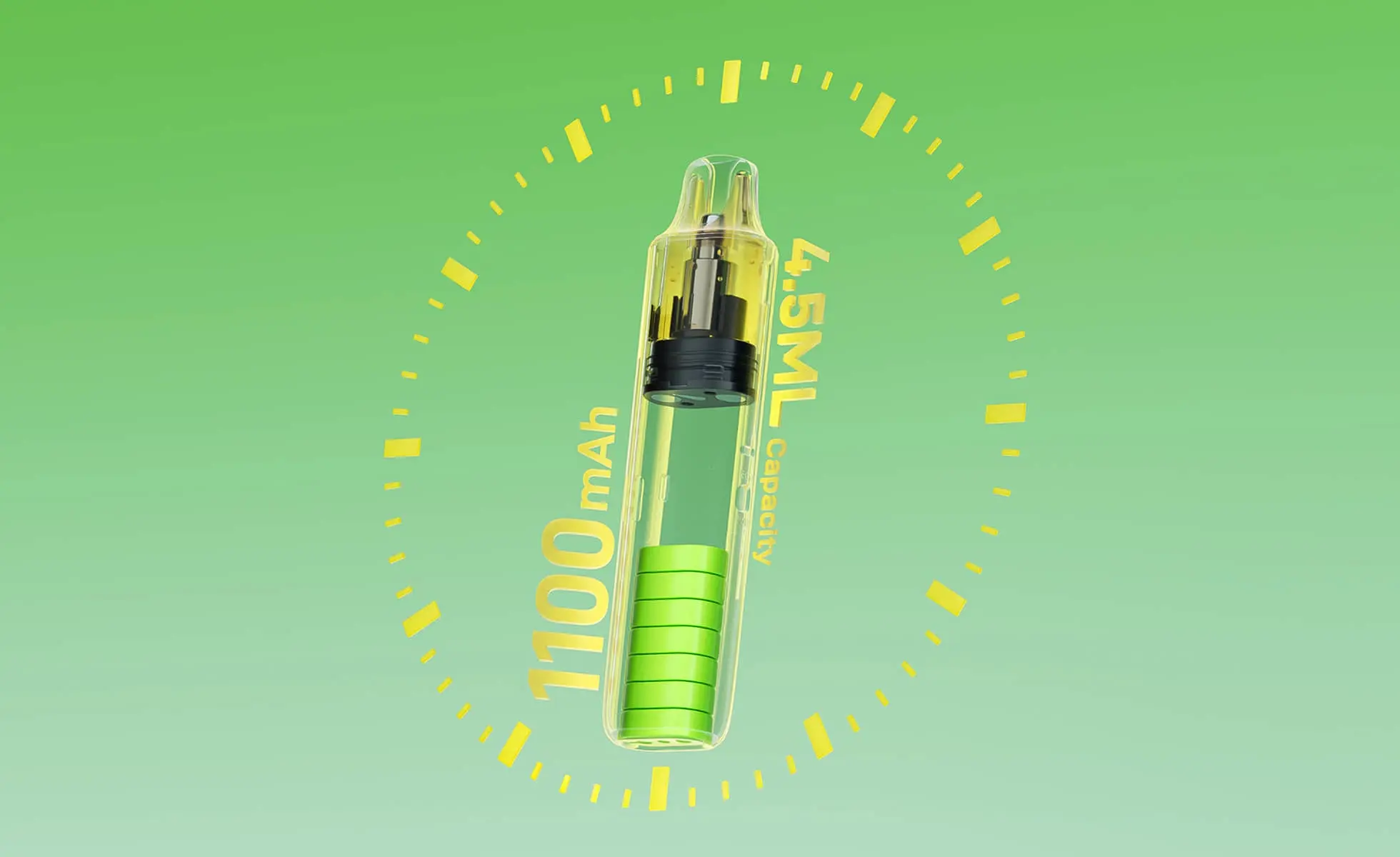 Vaporesso, Vibe SE, 1100 mAh, capacidad de 4,5 ml